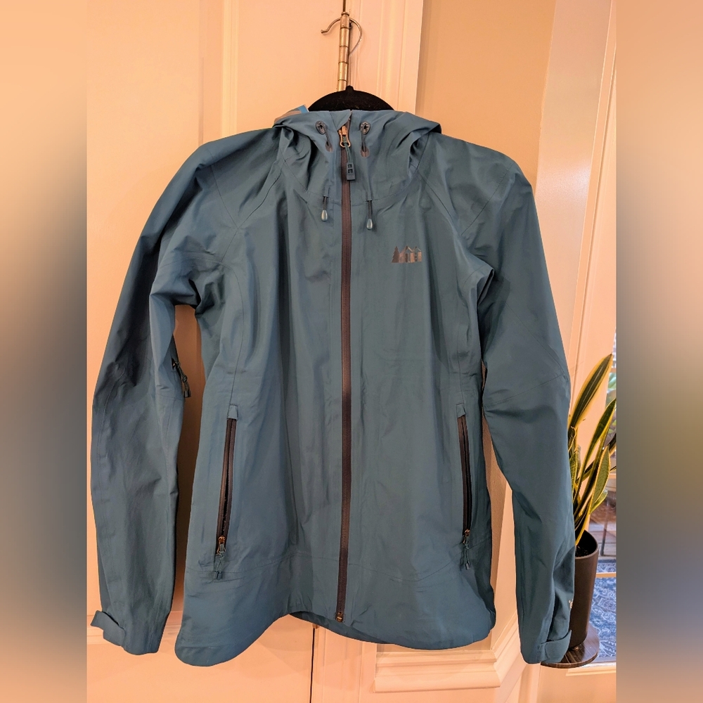 REI Blue and Black Outdoor Jacket